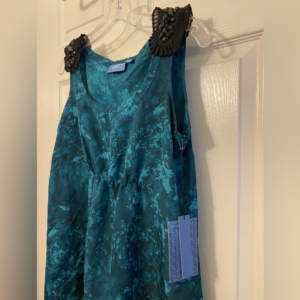 Vera Wang Simply Vera Wang Womens Blouse Top Tank NWT PL Petite Large